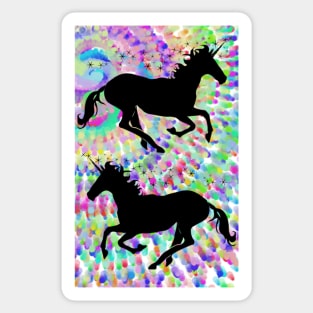 Running Unicorn Sticker